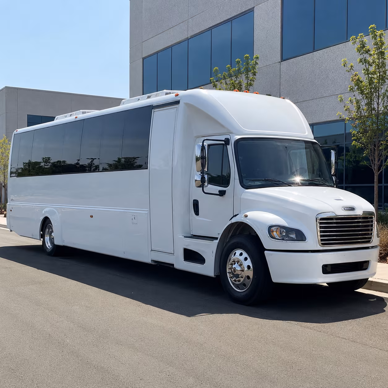 ithaca 25 passenger party bus