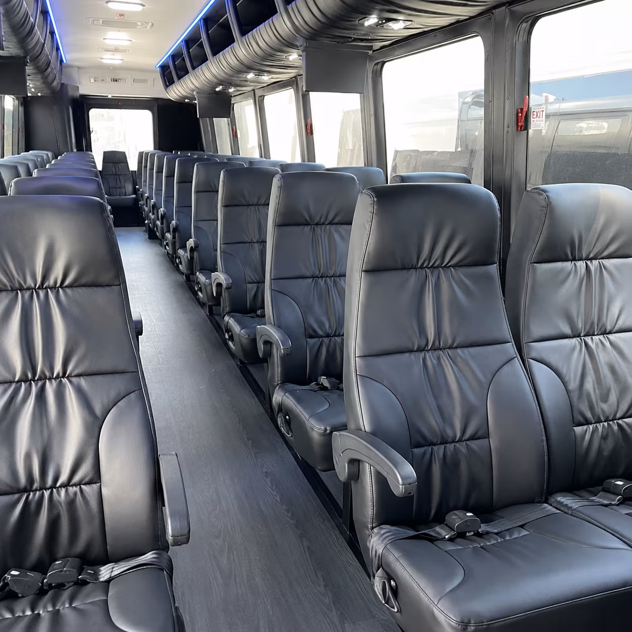 ithaca airport transportation onboard seating