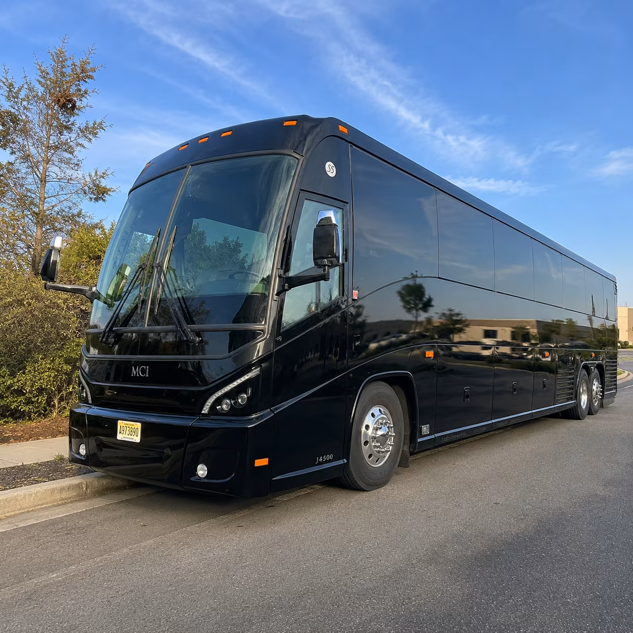 ithaca bus rental service area