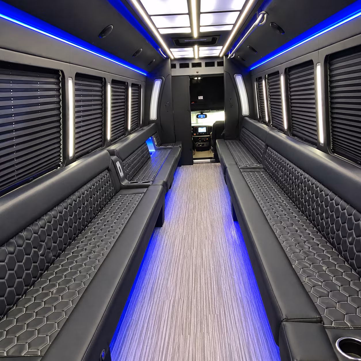 ithaca party bus inside