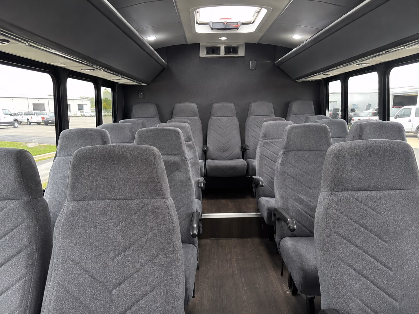 ithaca school event transportation onboard seating