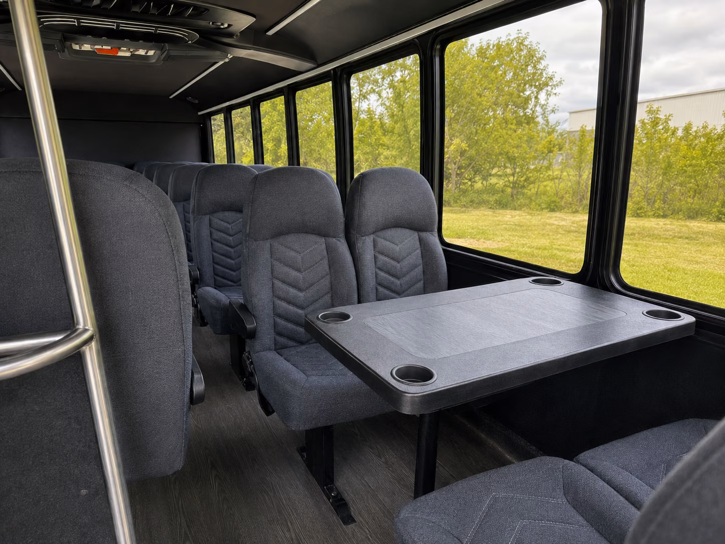 ithaca sporting event transportation onboard seating