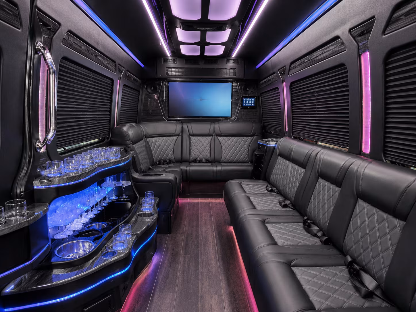 wedding transportation buses in ithaca and the finger lakes